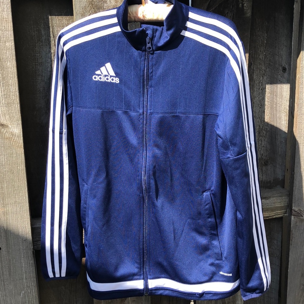 Adidas boys climacool track jacket